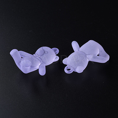 Frosted Acrylic Pendants MACR-S373-60K-04-1