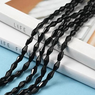 Opaque Glass Beads Strands GLAA-P001-03A-03-1