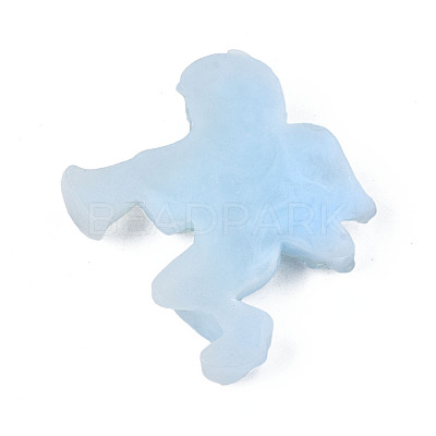 Two Tone Opaque Resin Beads RESI-S364-55B-1