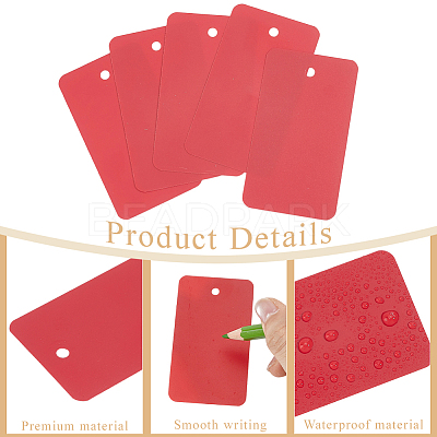 100Pcs PVC Plastic Blank Big Pendants KY-SP0001-72A-1