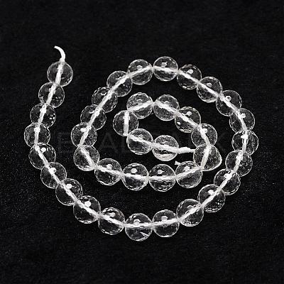 Natural Quartz Crystal Beads Strands G-D840-11-6mm-1