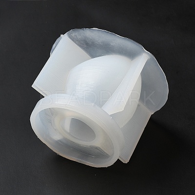 3D Heart Candle Silicone Molds DIY-L071-02-1
