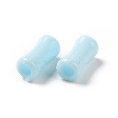 Opaque Acrylic Beads OACR-E015-01F-1