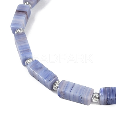 Handmade Lampwork Beads Strands LAMP-Q037-01B-07-1
