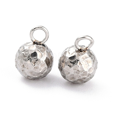 Tarnish Resistant 304 Stainless Steel Charms X-STAS-O147-03B-P-1