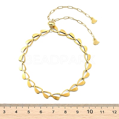 Women's Brass Bracelets BJEW-JB13600-01-1