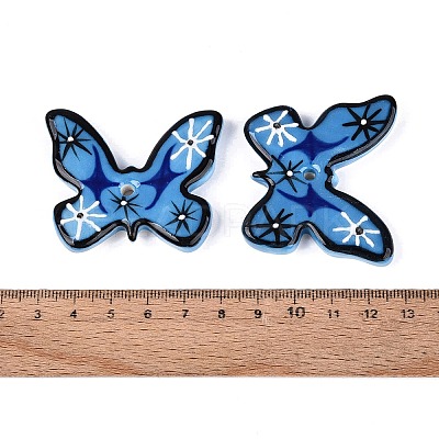 Handmade Porcelain Beads PORC-Q008-02F-1