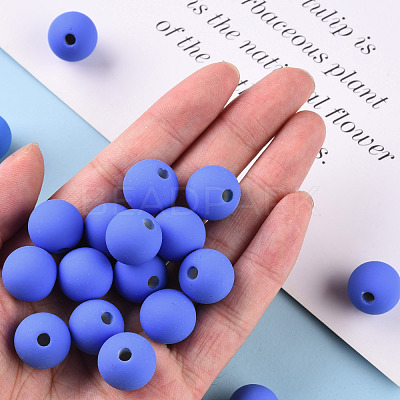 Acrylic Beads OACR-S039-05-86-1