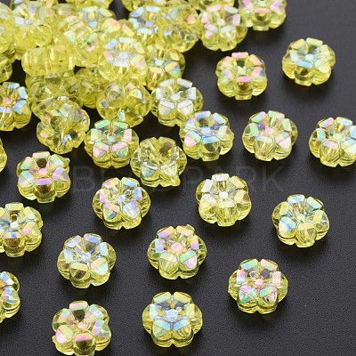 Transparent Acrylic Beads MACR-S373-06-C07-1
