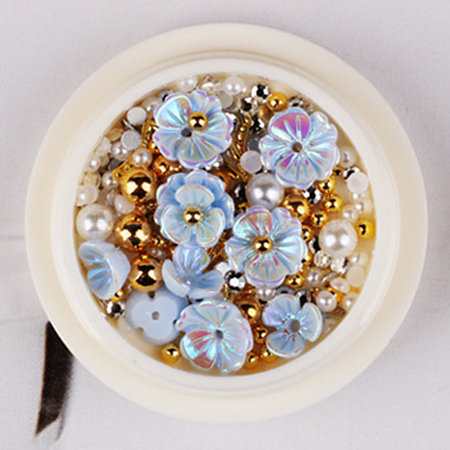 Nail Art Decorations Accessories Kits MRMJ-WH0042-64D-1