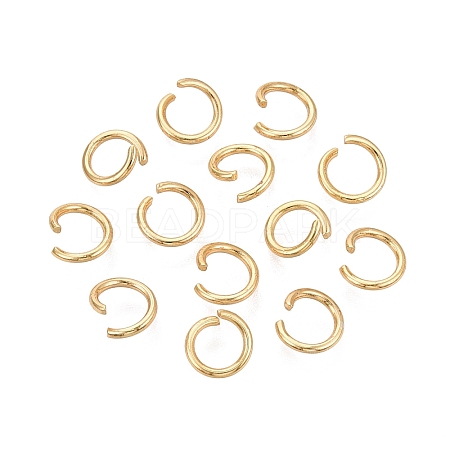 304 Stainless Steel Open Jump Rings STAS-Q113-7x1.0mm-G-01-1