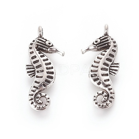 Tibetan Style Alloy Charms LS-TIBEP-A19239-AS-NR-1