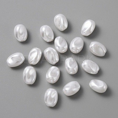 ABS Plastic Imitation Pearl  Beads KY-WH0036-33-1