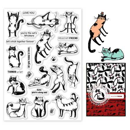 PVC Plastic Stamps DIY-WH0167-57-0055-1