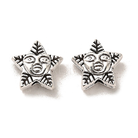 Tibetan Style Alloy Beads FIND-C043-033AS-1