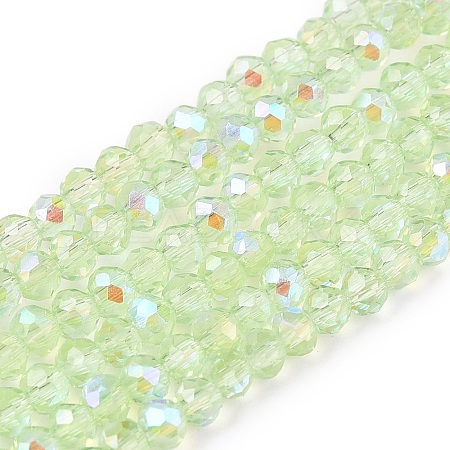 Electroplate Glass Beads Strands LS-EGLA-A044-T1mm-L09-1