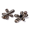 Alloy & Resin Alligator Hair Clips OHAR-B007-08C-3