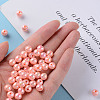 Opaque Acrylic Beads X-MACR-S370-D8mm-A12-5