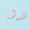 925 Sterling Silver Moon Chain Extender Drops STER-P053-06S-3