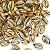 100Pcs Electroplated Natural Cowrie Shell Beads BSHE-LT0001-05A-1
