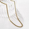 Ion Plating(IP) 304 Stainless Steel Necklace LS-STAS-J023-03G-3
