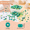 Opaque Glass Round Seed Beads GLAA-TAC0025-07B-02-4