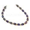 Electroplated Natural Druzy Geode Crystal Beads Strands G-G459-03B-10-2