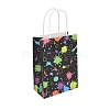 Paint Splatter Paper Gift Bags with Handles TH-CBA170C-02-3