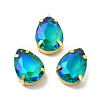 Moonlight Effect Teardrop Sew on Rhinestone GLAA-P055-03A-G05-1