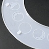 Moon Shape Floating Shelf DIY Silicone Molds Kit DIY-G093-02B-6