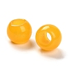 Natural Topaz Jade Dyed European Beads G-R488-01C-3