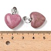 Natural Rhodonite Pendants G-I311-A14-6