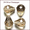 Imitation Austrian Crystal Beads SWAR-F062-10x8mm-29-1