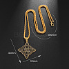 Viking Triskelion Knot 201 Stainless Steel Pendant Necklaces for Men FS-WG900AF-02-2