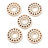 Wood Crystal Ball Display Bases WOOD-A023-01A-1