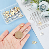 DICOSMETIC 40Pcs 2 Colors 304 Stainless Steel Charms FIND-DC0001-17-3