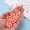Opaque Acrylic Beads MACR-S370-C8mm-SS2109-5