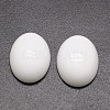 Oval Natural White Jade Cabochons X-G-K020-18x13mm-12-1
