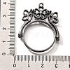 Alloy Open Back Bezel Pendants PALLOY-I223-02B-3