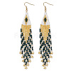 Bohemian Tassel Beaded Earrings for Women IU7226-3-1