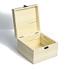 Unfinished Wooden Storage box CON-C008-05B-4