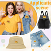 Flower Self Adhesive Computerized Embroidery Cloth Iron on/Sew on Patches PATC-GA0001-84A-5
