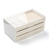 Rectangle Velvet & Wood Jewelry Boxes VBOX-P001-A02-3