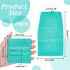 Velvet Jewelry Flap Pouches ABAG-WH0038-43C-2