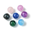 25Pcs Round Imitation Cat Eye Resin Beads RESI-FS0001-65F-3