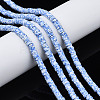Handmade Polymer Clay Beads Strands CLAY-R089-6mm-168-5