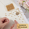 180Pcs Brass Spacer Beads KK-BC0014-23G-3