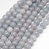 Natural Yellow Jade Beads Strands G-G598-4mm-YXS-08-1
