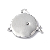 Brass Micro Pave Cubic Zirconia Pendants KK-F846-02B-P-2