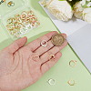 60Pcs 3 Styles 304 Stainless Steel Leverback Earring Findings STAS-BBC0008-30D-3